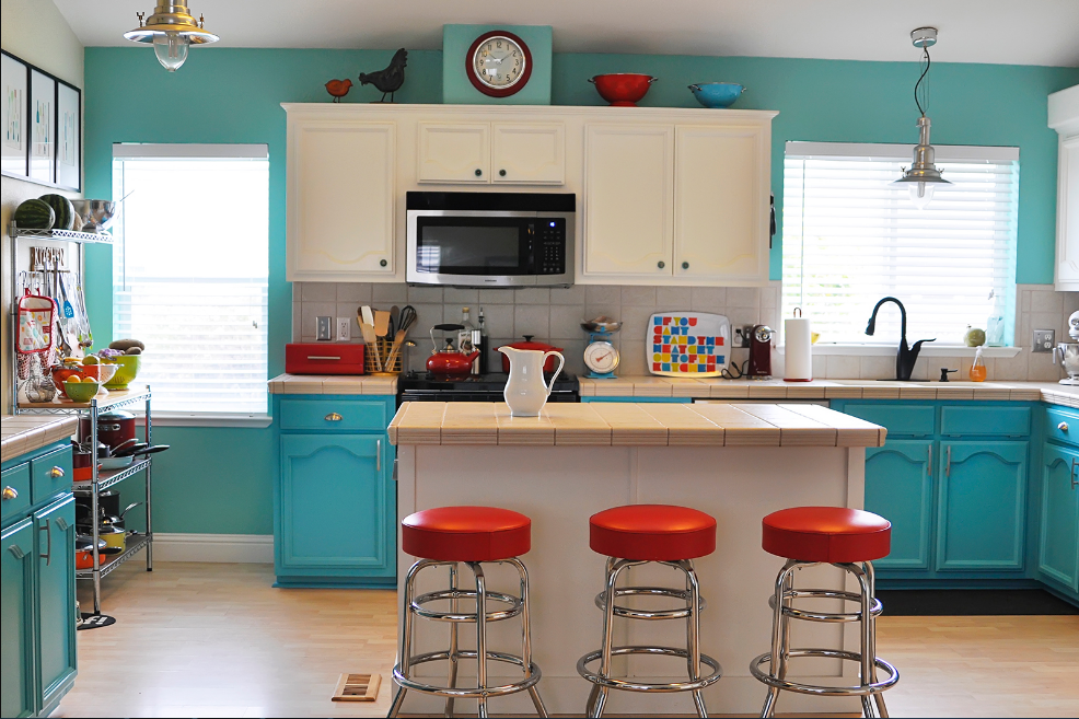 dapur warna-warni