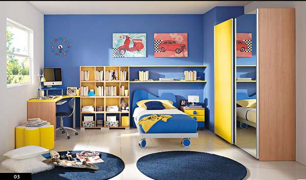 kamar tidur anak minimalis 
