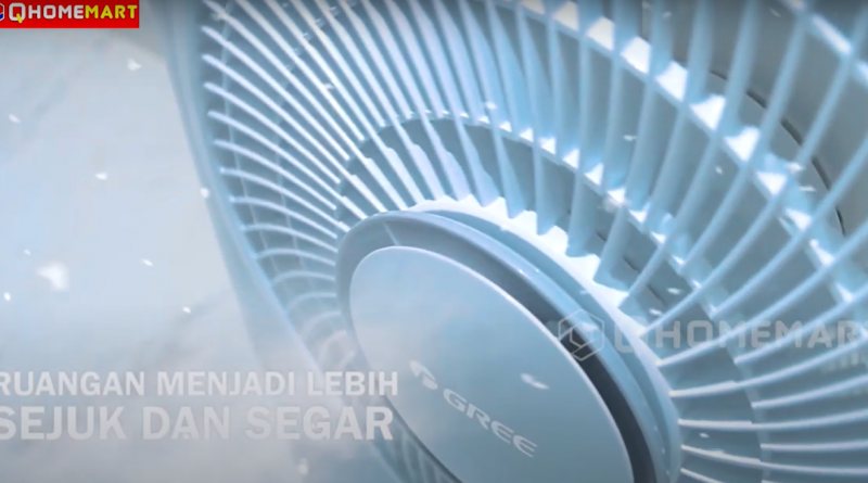 gree mist fan penyejuk ruangan
