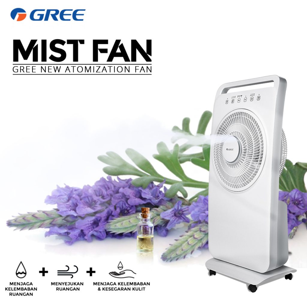 gree mist fan e