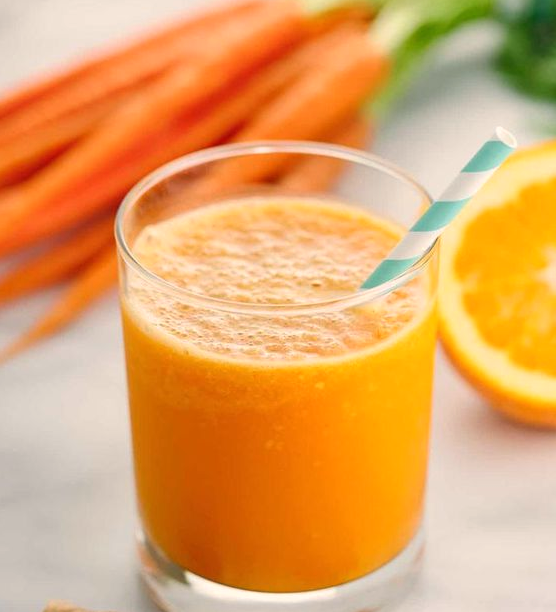 carrot orange smoothies