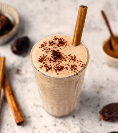 dates cinnamon smoothies minuman segar