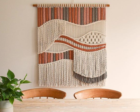 macrame hanging wall