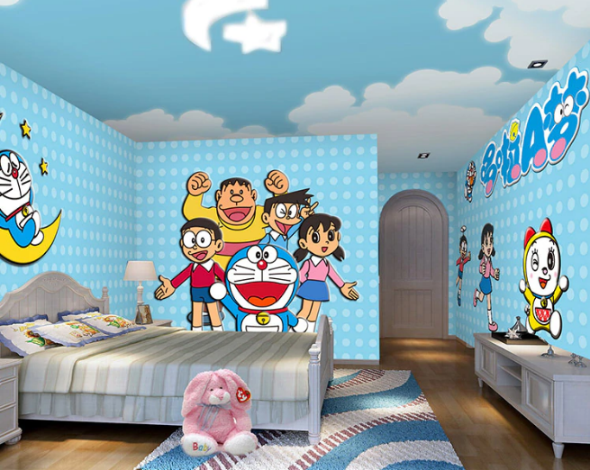 5 Desain Kamar Doraemon Sederhana dan Unik Blog QHOMEMART