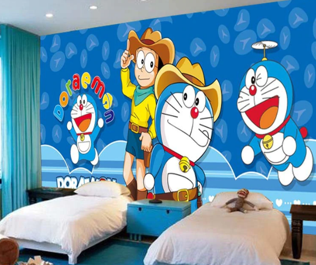 5 Desain Kamar Doraemon Sederhana  dan Unik Blog QHOMEMART