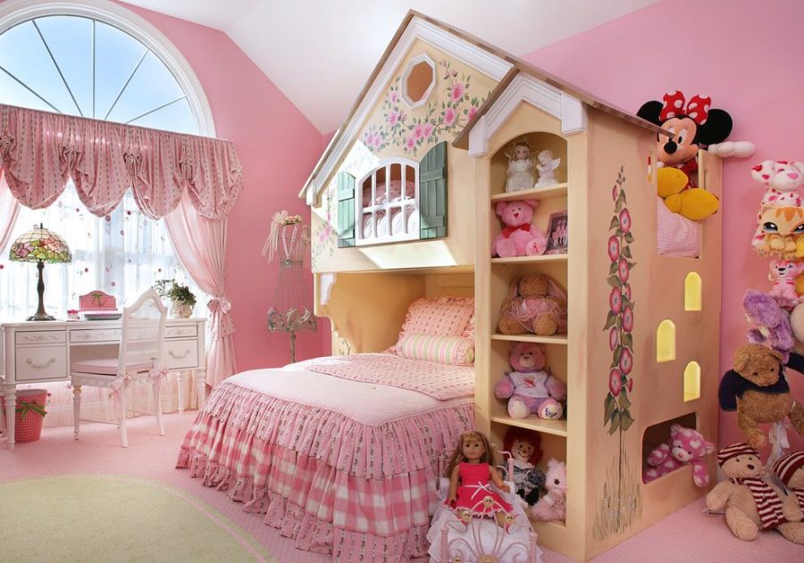 aksesoris kamar tidur anak perempuan 