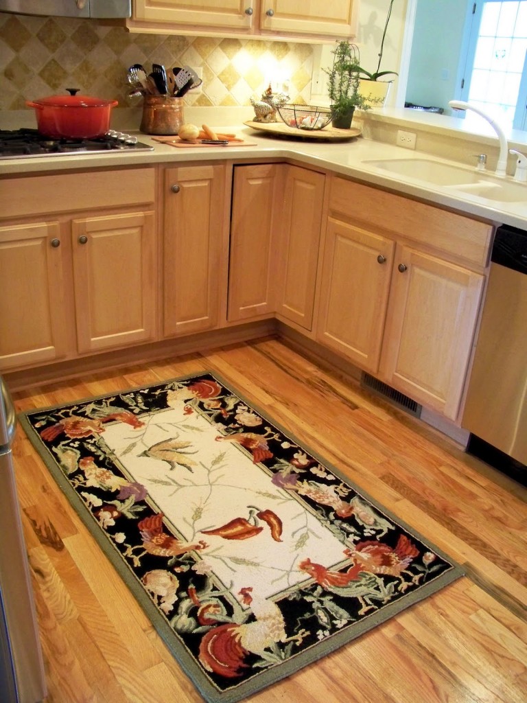 dapur kecil sentuhan karpet