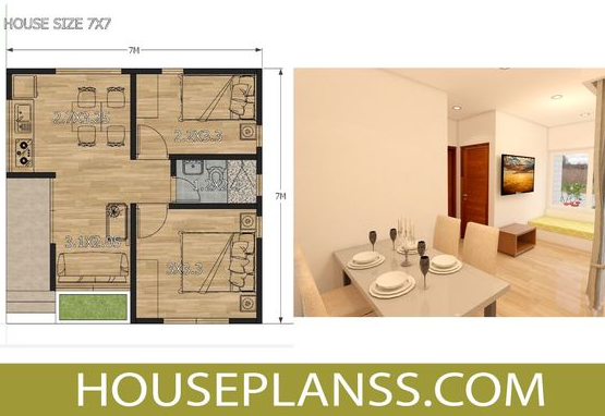 gambar denah rumah minimalis terbaik