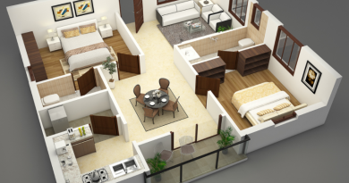 denah rumah minimalis modern