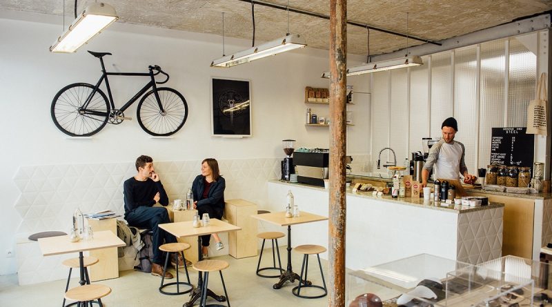 desain cafe minimalis
