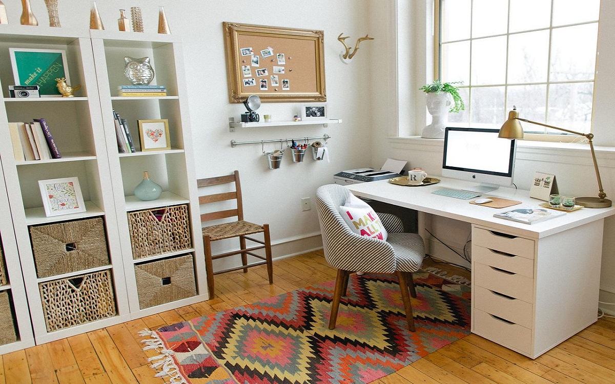 Desain Ruangan Kantor di Rumah, Apa Saja Yang Dibutuhkan? | Blog QHOMEMART