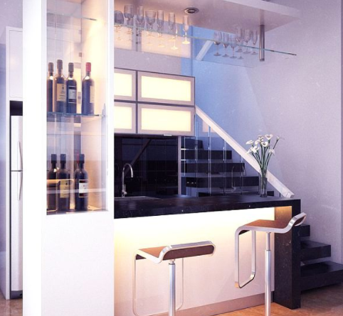 mini bar minimalis