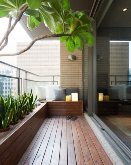 balkon minimalis