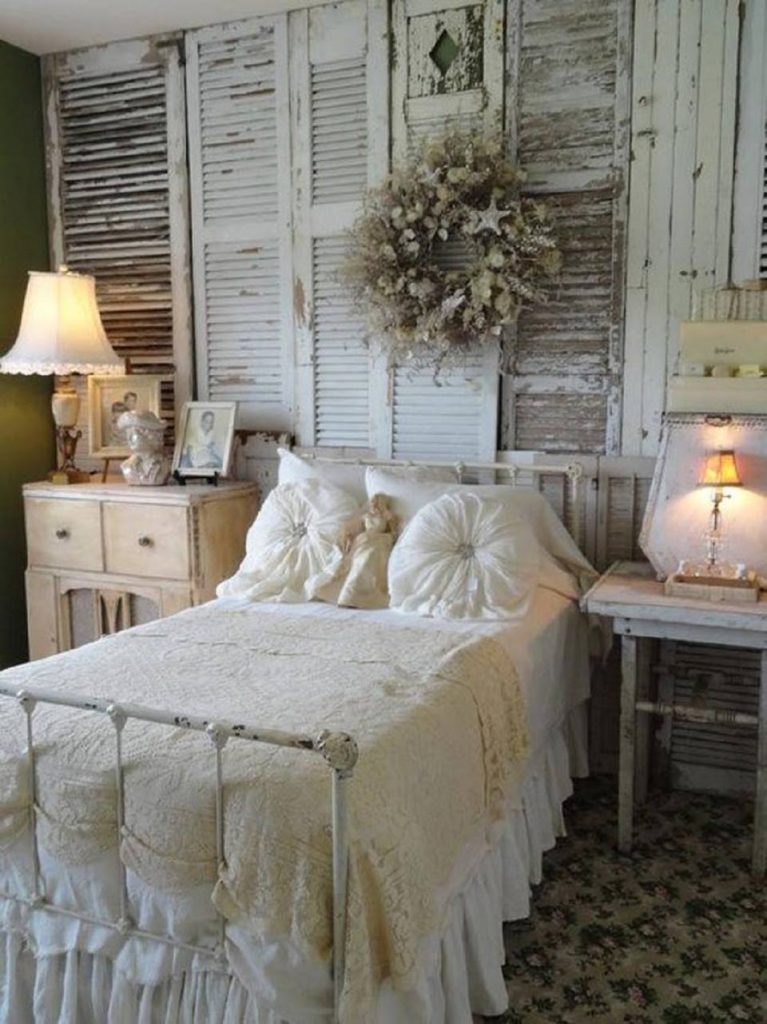 ciri desain vintage pada kamar tidur