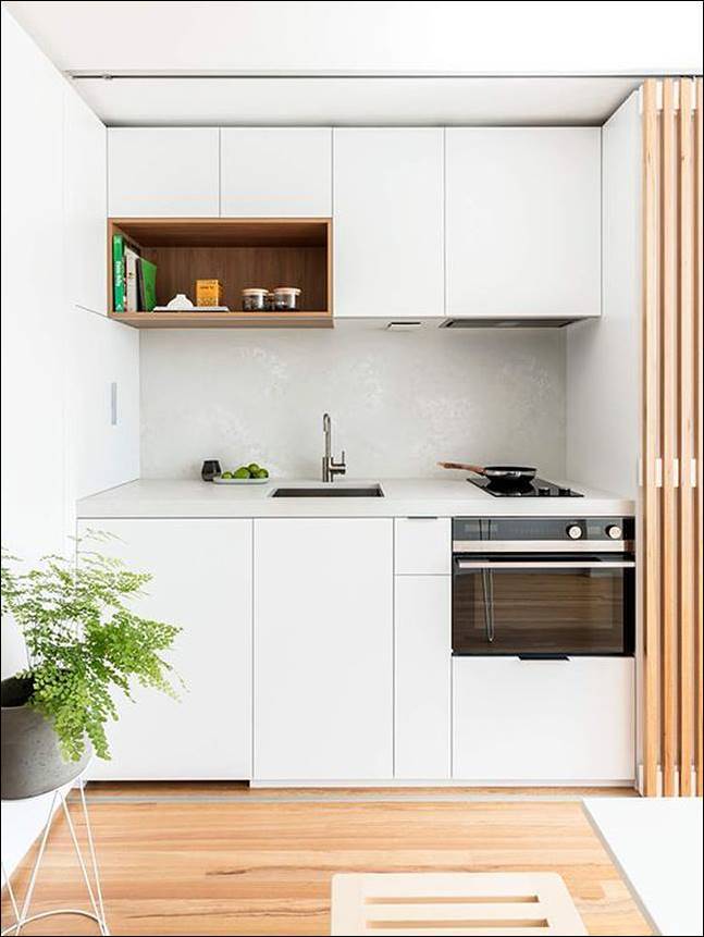  Dapur Rumah  Minimalis Warna Putih Yang Cantik Blog QHOMEMART