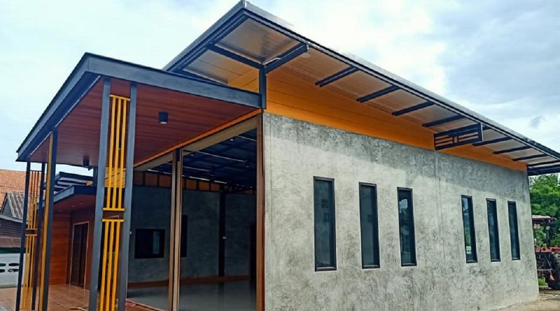 desain rumah plus toko minimalis