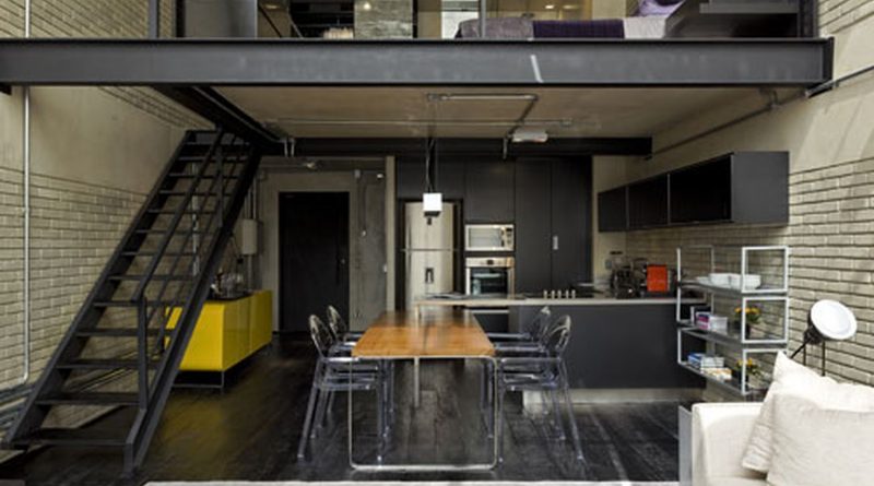 desain rumah industrial