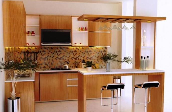 kitchen set mini bar dapur kecil