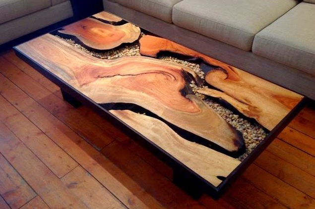 meja kayu