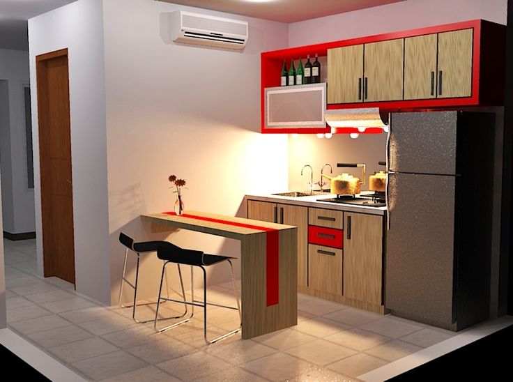 Inspirasi Desain Interior Dapur Cantik Sederhana Untuk Apartment Blog Qhomemart