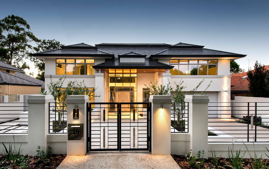 desain pagar rumah