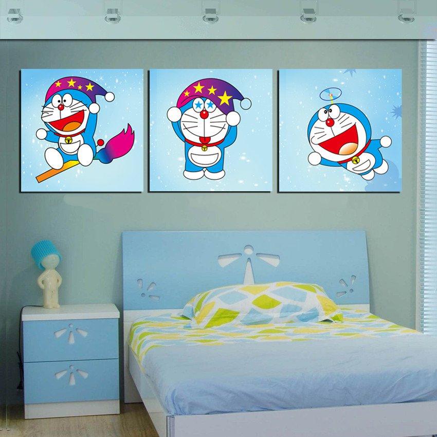 hiasan dinding doraemon
