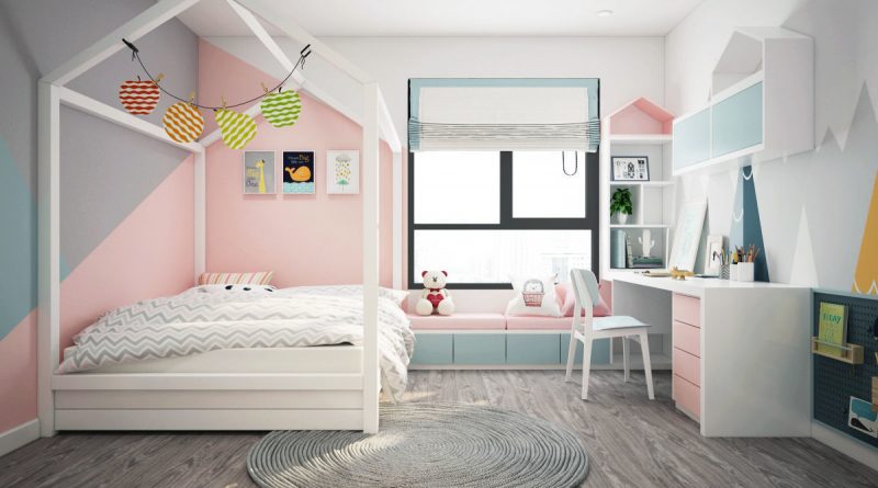 tempat tidur anak