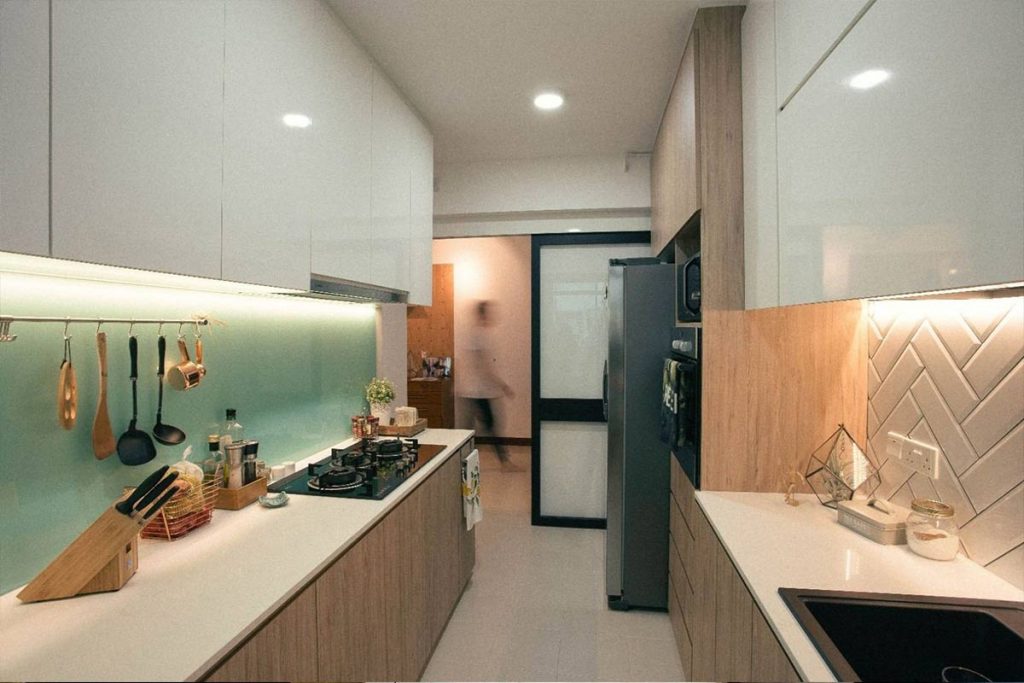 Dapur Linear Dua Sisi