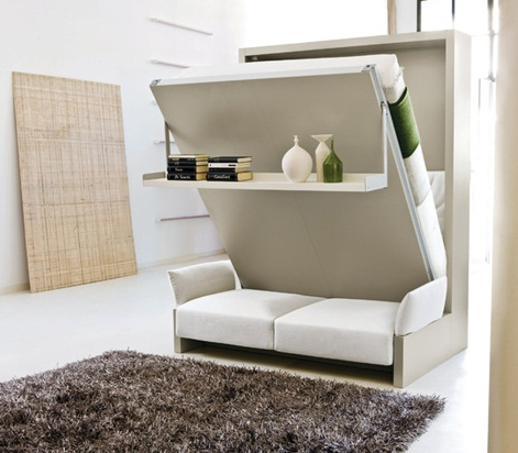 Contoh jenis transformable furniture yang fleksibel digunakan