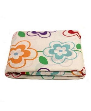 seprai motif bunga warna warni qhomemart