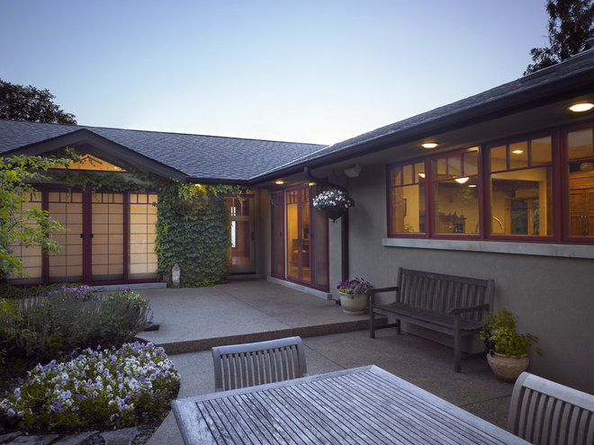 Rencana Rumah Bentuk L 