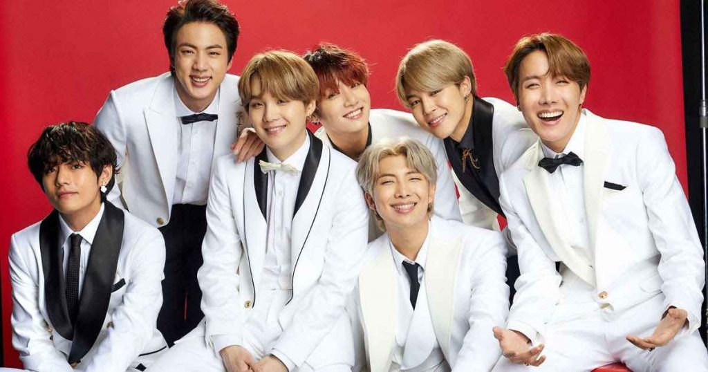 formasi grup bts