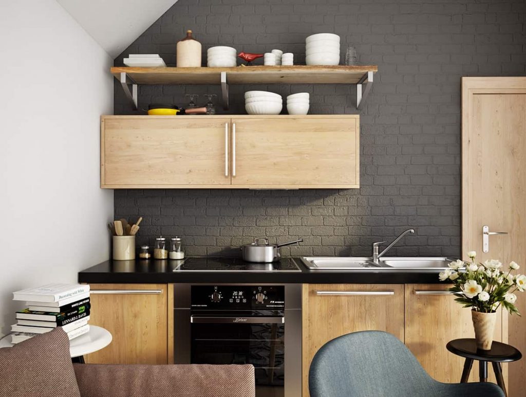 lemari dinding dapur