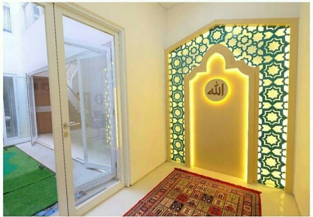 desain mushola rumah