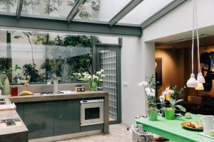 kanopi dapur belakang