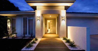 lampu dinding teras
