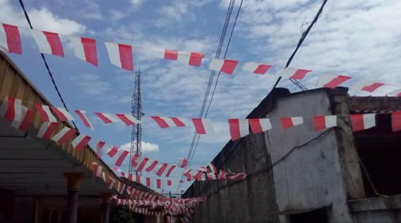 dekorasi 17 agustus di kampung