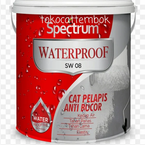 SPECTRUM WATERPROOFING SW08 GREY cat tembok