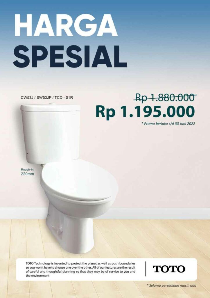 promo closet toto duduk