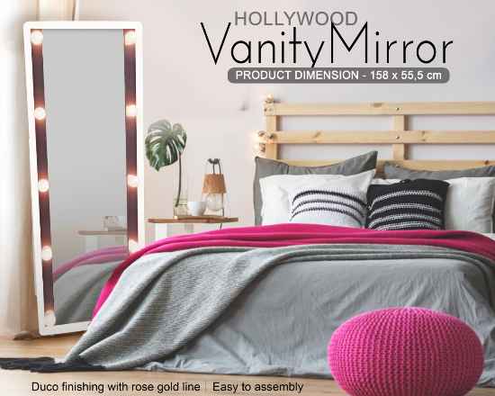 HOLLYWOOD VANITY MIRROR