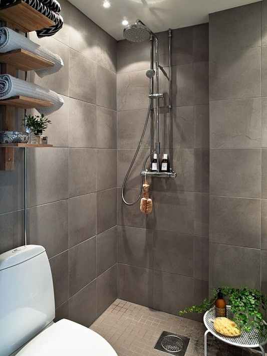 shower terbuka ala scandinavian