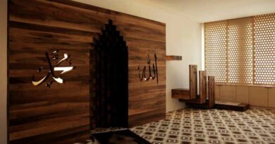 desain mushola dalam rumah