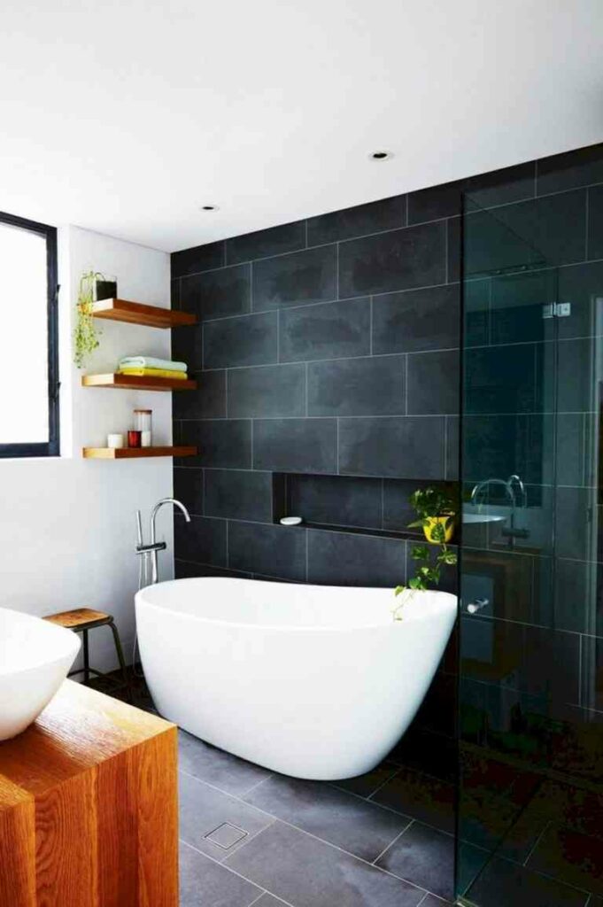 dinding alam kamar scandinavian