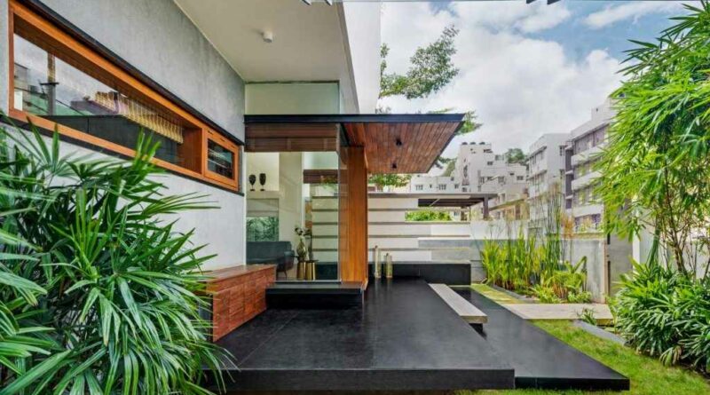 Granit Teras Depan Rumah Mewah