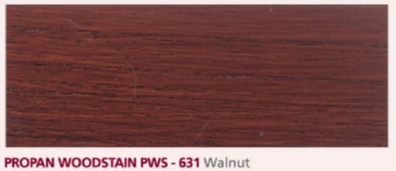 plitur propan warna walnut 