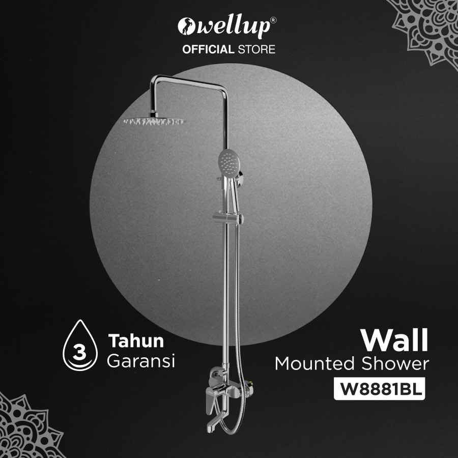 W8881BL well up shower sanitary