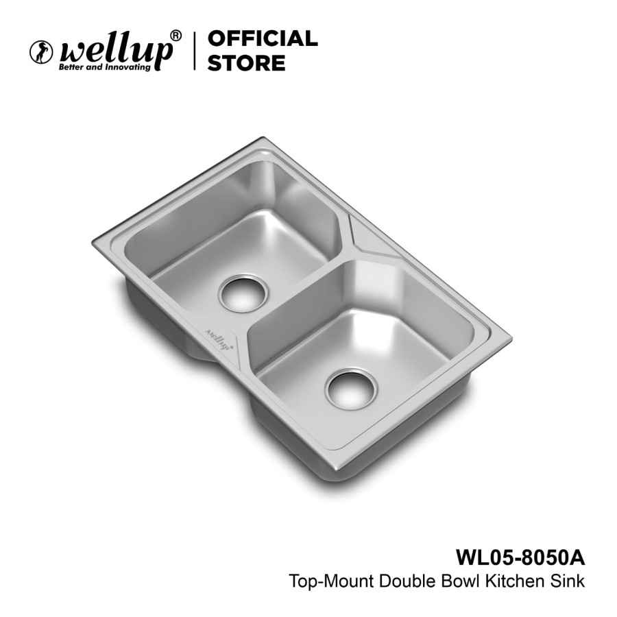 Wellup Bak Cuci Piring Kitchen Sink