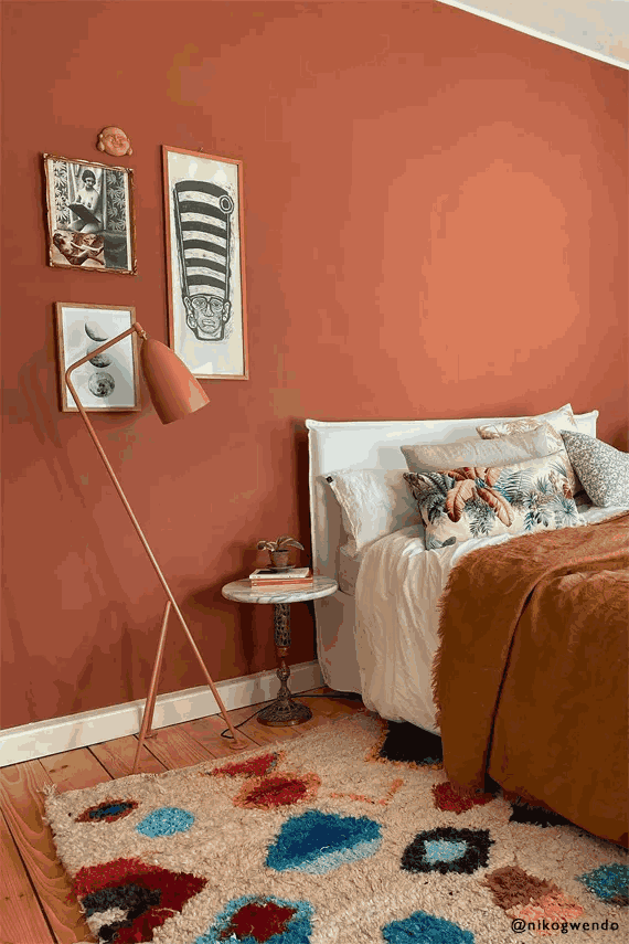 warna sienna interior rumah