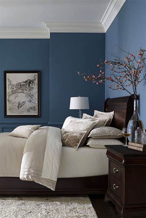 warna simpel dan elegan midnight blue untuk interior