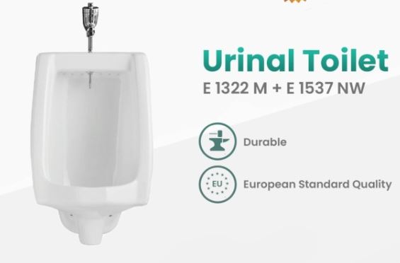 Enchanting E1322M+E1537  urinal push kran